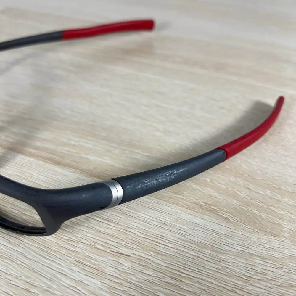 Tag Heuer 115/130 TH 6002 902 Sunglasses Sports Frames Only Gray Red 61-18